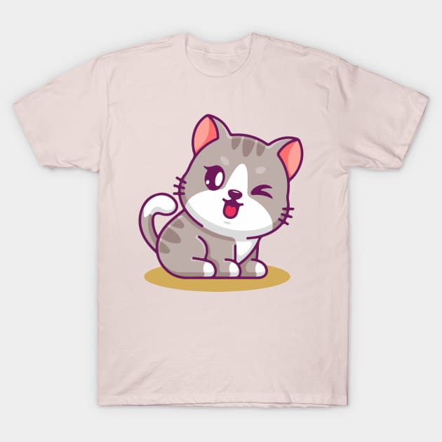 Baby cat desing T-Shirt by SGcreative